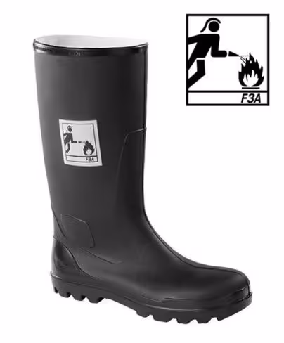 Bottes Fireman SABF - Etche - embout de sécurité - noir