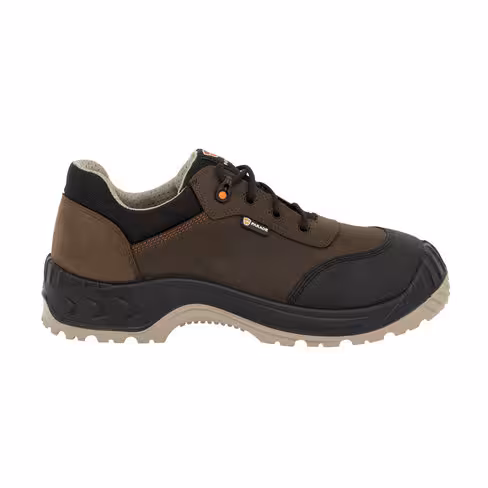 Chaussure basse S3 Nikola - Hi Parade - dessus cuir - cognac - taille 43