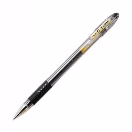 Stylo roller encre gel à capuchon - Pilot G-1 Grip - noir - à l'unité