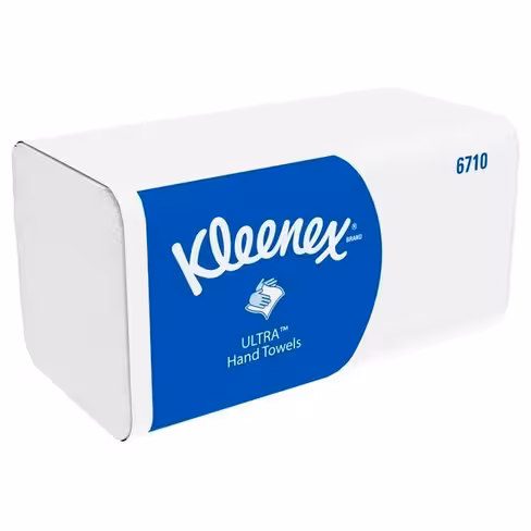 Papier essuie-tout KLEENEX ULTRA, 31,8 cm x 21,5 cm, 3 plis, blanc, 1440 feuilles