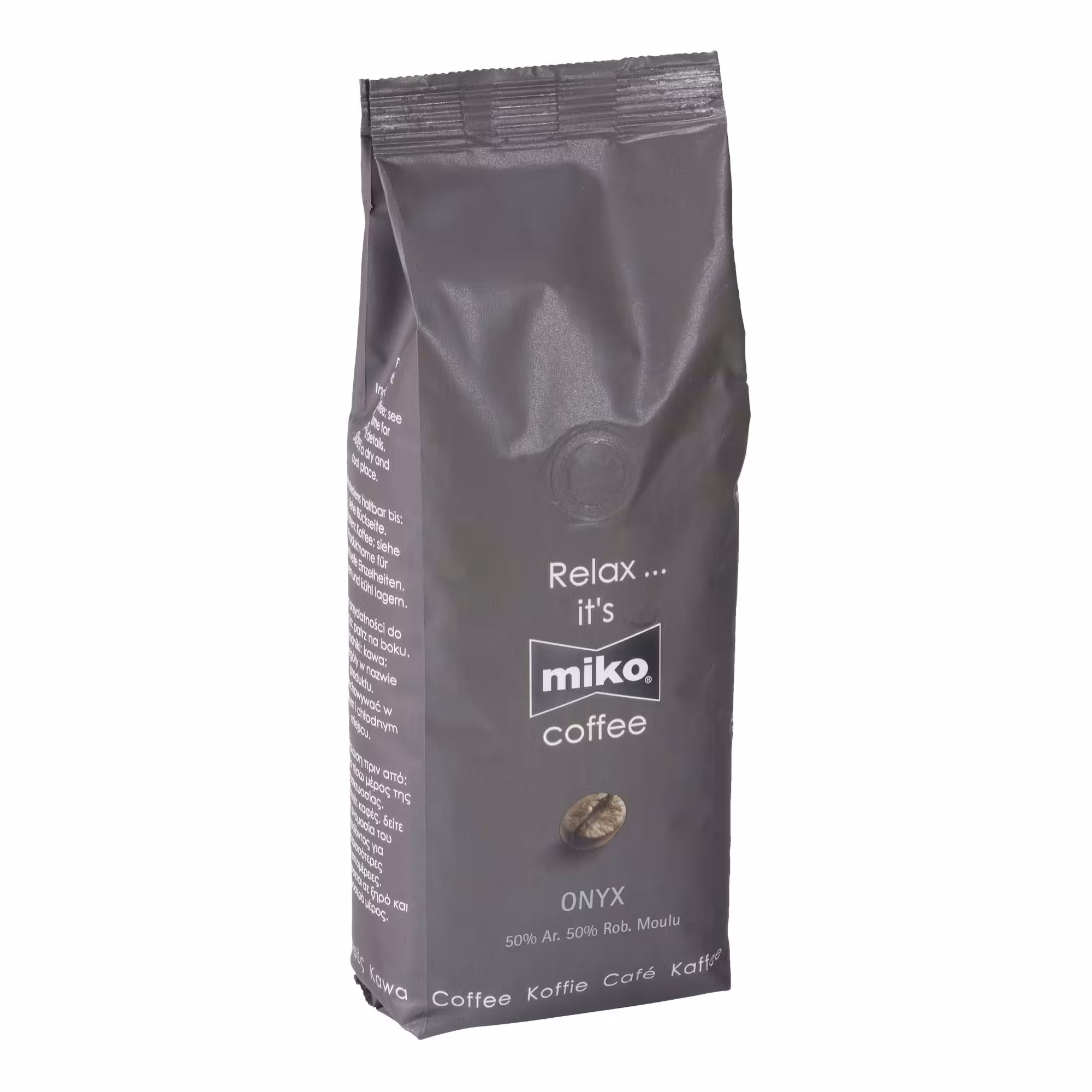 Café moulu Miko Onyx 50% Arabica 50% Robusta - 250 g