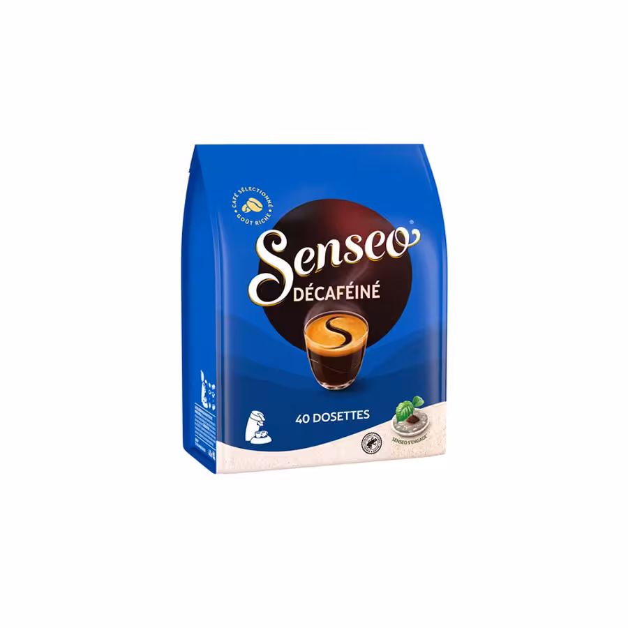 Café décafeiné Senseo - 40 dosettes