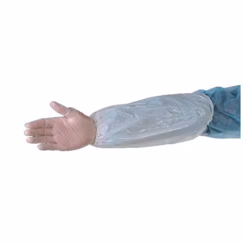 Manchette élastique blanche - 1 sachet de 100