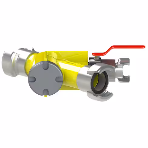 Clapet antiretour feux de forêt - entrée 1 x DSP 40 - sortie 1x DSP 40 - 1x SYM Guillemin 20