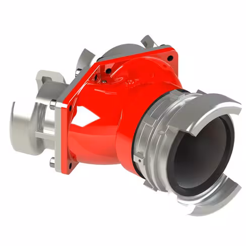 Collecteur à clapet - entrées 2x DSP 65 sans verrou - sortie 1x AR 100 à verrou