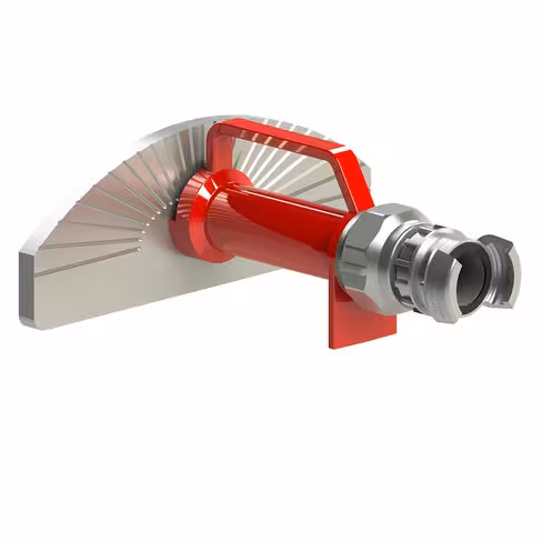 Ecran rideau d'eau 500 l/min à 6 bar - entrée 1 x DSP 40 à verrou