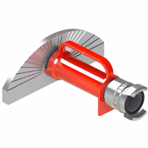 Ecran rideau d'eau 1 200 l/min -à 6 bar entrée 1 x DSP 65 à verrou