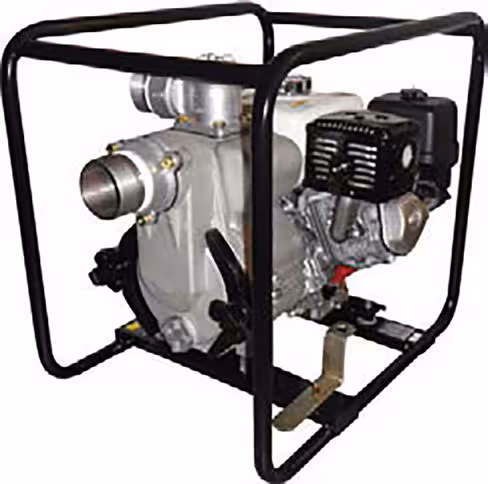 Motopompe épuisement eau très chargée TED2 80 HA DN 65 - débit max 82 m³/h