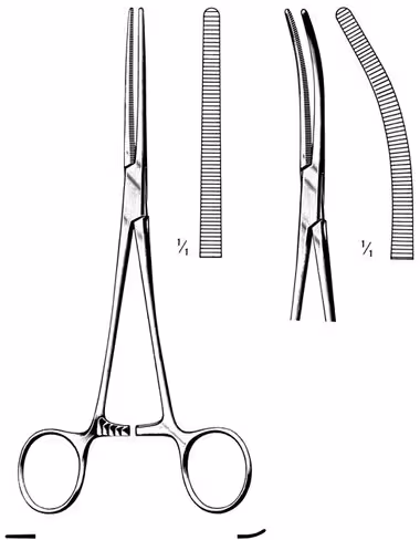 Pince Hemostatique Rochester Pean droite 13 cm