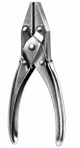 Pince plate parallele 18,5 cm