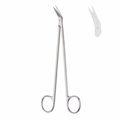 Ciseaux vasculaires Potts-Smith 25 degres, 19 cm