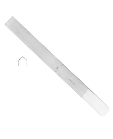 Osteotome de Lambotte Monobloc Extra Dur 24 cm 5mm