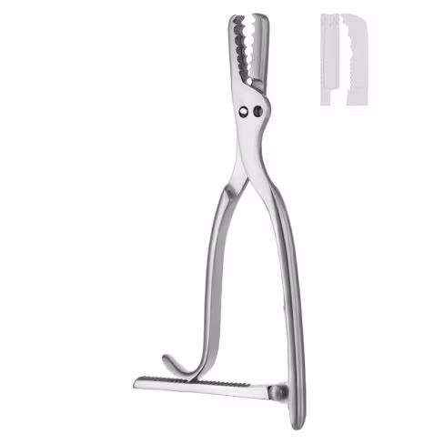 Davier porte-os Farabeuf-Lambotte 26 cm, avec cliquet