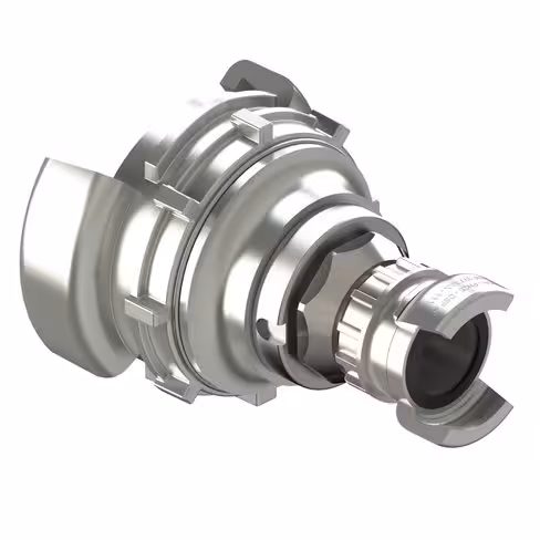 Jonction double DSP 40 à verrou - AR 100 à verrou - aluminium