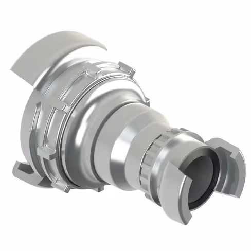 Jonction double DSP 50 à verrou - AR 100 à verrou - aluminium