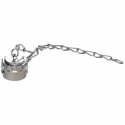 Bouchon DSP 40 à verrou et chaînette - aluminium