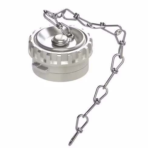 Bouchon DSP 50 à verrou et chaînette - aluminium