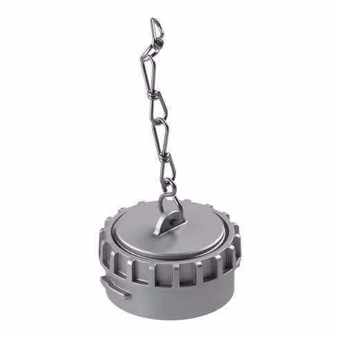Bouchon DSP 65 à verrou et chaînette - aluminium