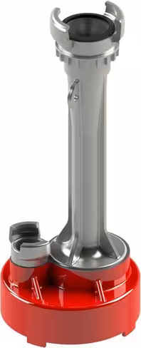 Hydro-éjecteur vide-cave sans clapet - entrée 1x DSP 40 - sortie 1x DSP 65 - aluminium