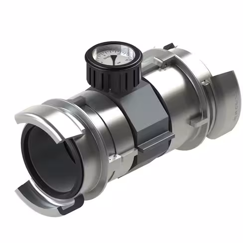 Contrôleur de pression en ligne - entrée et sortie AR 100 - aluminium