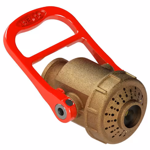 Robinet DHT à diffusion en cône plein de 40/12-12 - feux électriques - entrée femelle 36x200 - bronze