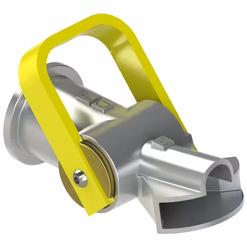 Robinet DMB à diffusion en nappe poket de 65/18-18 - entrée femelle 52x200 - aluminium