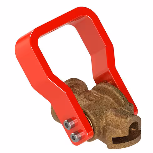 Robinet DMB à diffusion en nappe poket de 20/8-8 - entrée femelle 25x200 - bronze