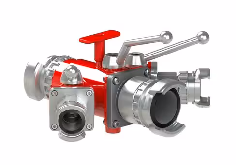 Division Tripok 2017 - entrée1x DSP 65 à verrou - sortie 1x DSP 65 à verrou + 2x DSP 40 à verrou