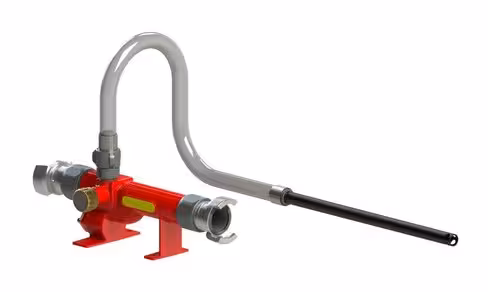 Proportionneur Mixy Eductor - soupape de régul - robinet doseur - 200 l/min - entrée + sortie DSP 50 ss verrou - alu