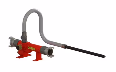 Proportionneur Mixy Eductor - soupape de régul - robinet doseur - 400 l/min - entrée + sortie DSP 50 ss verrou - alu