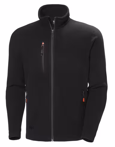 Veste polaire Polartec - 72026 - HELLY Hansen - poches zippées col montant - noir - taille S