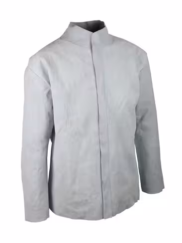 Veste soudeur Soudav - Singer frères - 80 cm - cuir croûte de bovin - naturel - taille XL