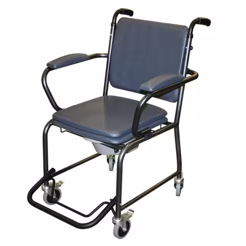 Fauteuil garde-robe Delta Gris anthracite M2 - seau étuvable