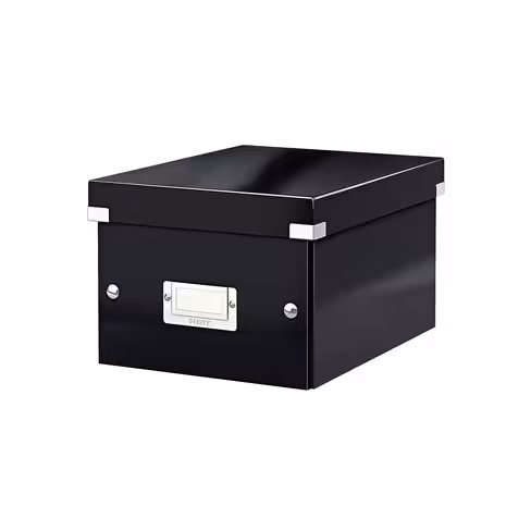 Boîte de rangement A5+ Esselte Clic Store - noir