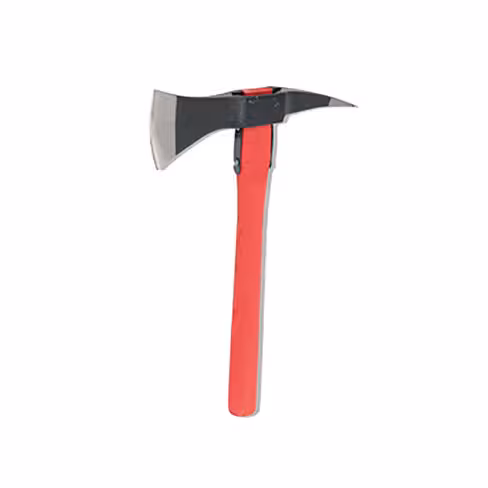 Hachette pompier manche bois rouge - 1,2 kg