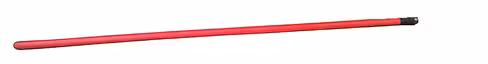 Manche en bois - 2 x 2 m pour gaffe - rouge