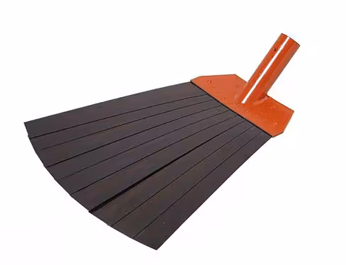 Batte à feu 9 lames coudée - sans manche