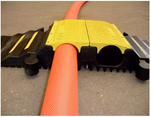 Capot de protection pour un madrier pliable - ø 70 mm - en 2 élements