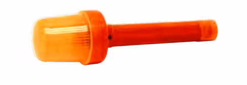 Lampe flash pour cône - jaune