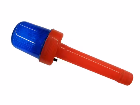 Lampe flash pour cône - bleue