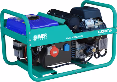 Groupe électrogène Tristar 10500 DE XL21 - prises domestiques, différentiel, piquet