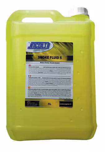 Liquide pour appareil a fumée Smoke Fluid - faible densité - bidon de 5 l