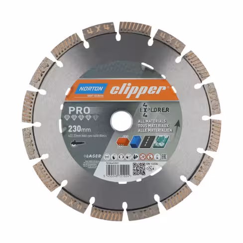 Disque diamant - 230 mm - pour disqueuse Stihl TSA 230