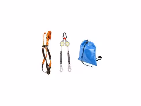 Kit anti-chute confort pour franchissement - avec anti-chute retractable