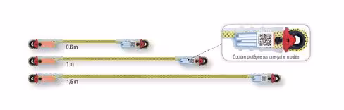 Longe en corde dynamique Dynapro 1 m