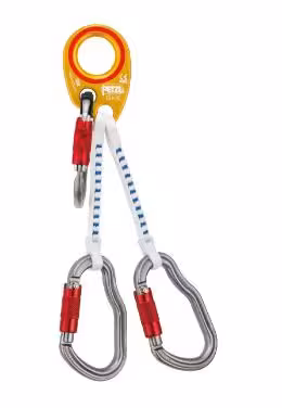 Longe IGUANE 35 cm - Interface métallique hélitreuillage