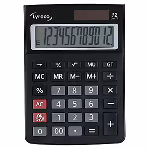 Calculatrice de bureau Lyreco - 10 chiffres