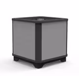 Jardinière Osaka - lattes plastique recyclé - contenance 0,35 m3 - coloris standard