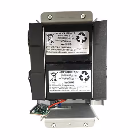 Batterie double lithium connecteur 4 voies K9/K10