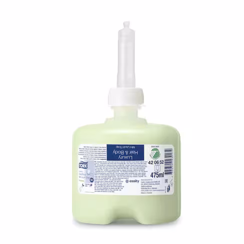 Savon liquide corps et cheveux Luxury - S2 - Nordic - Ecolabel - parfum citronnelle - carton de 8 x 475 ml